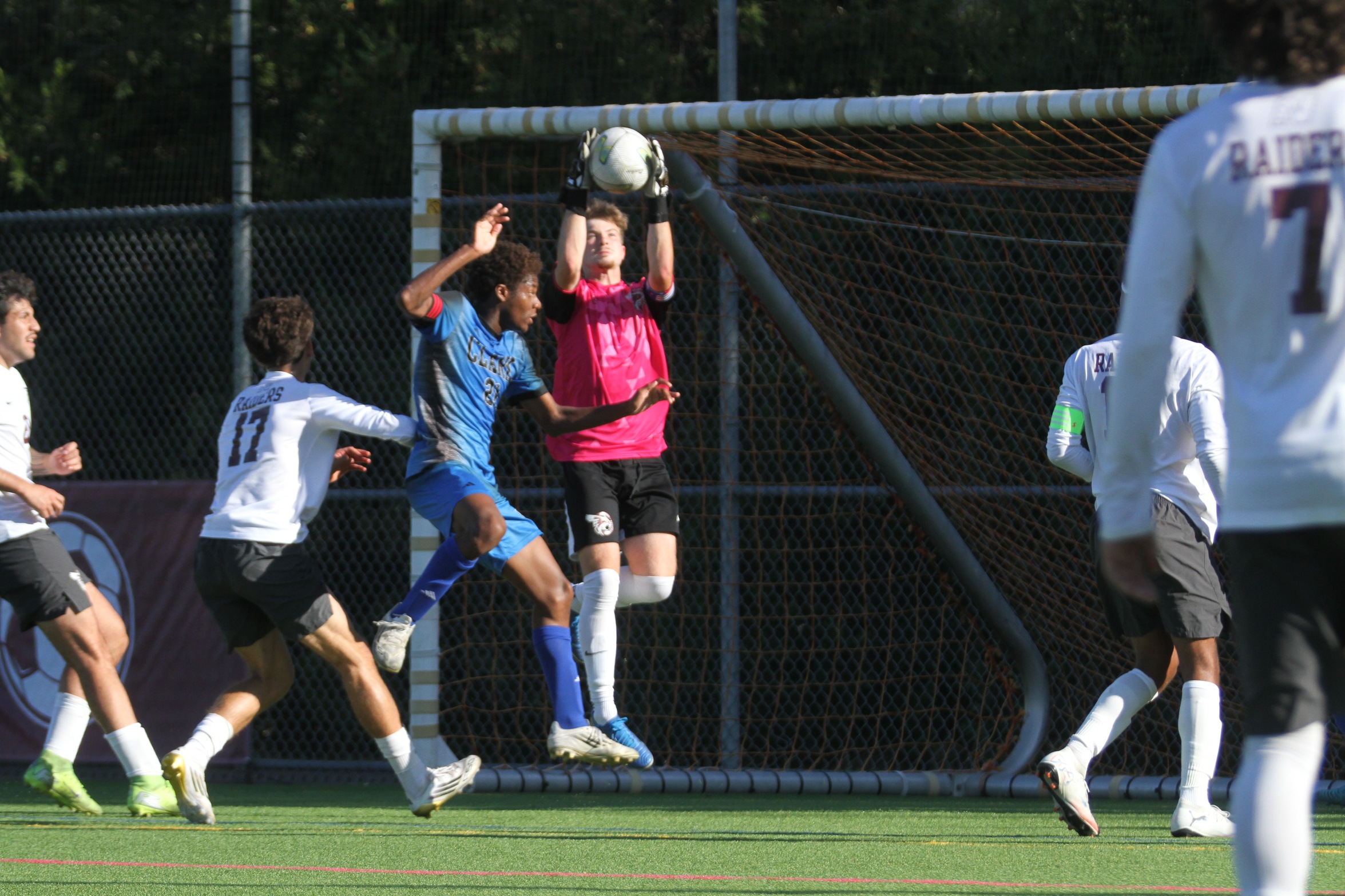 Clark Defeats Raiders 2-0 in West Region Matchup