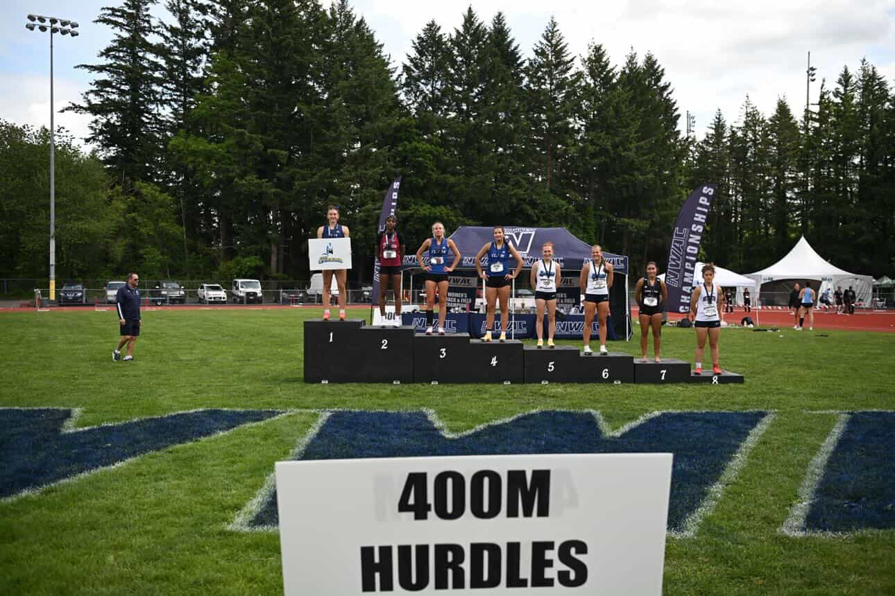 Wanjiku Earns Silver Medal, Two Podium Finishes at NWAC Championships